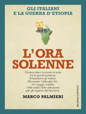 cover image of L'ora solenne